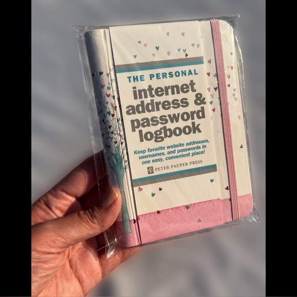 Peter Pauper Press Other - SEALED--The Personal Internet Address & Password Logbook